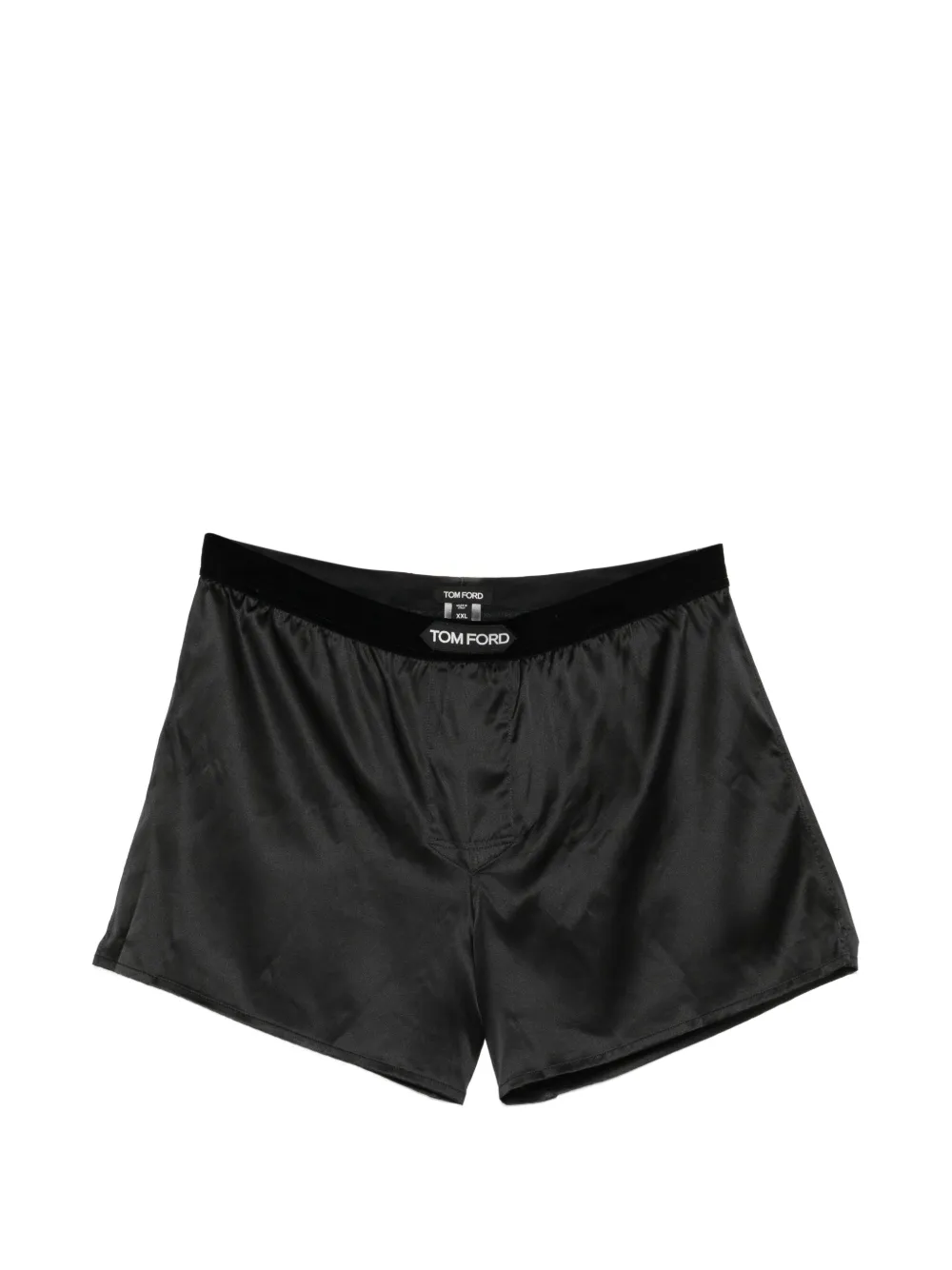 TOM FORD logo-patched boxer - Nero