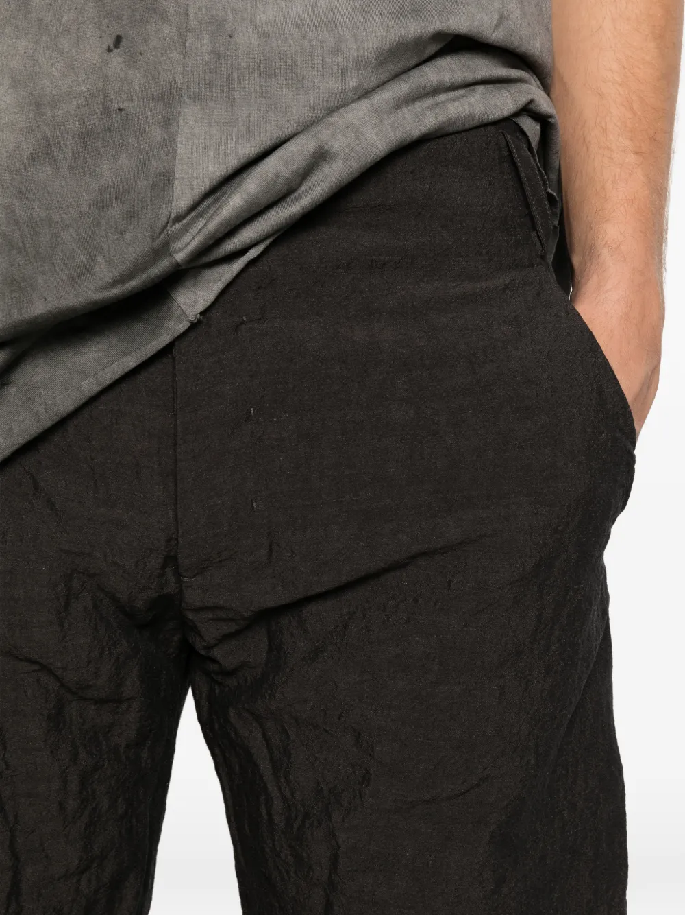 Ma+ Cropped broek Grijs