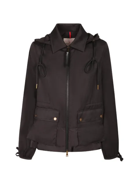 Moncler Jack met capuchon en trekkoordtaille