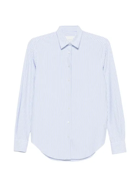 Xacus Marta striped long-sleeve shirt