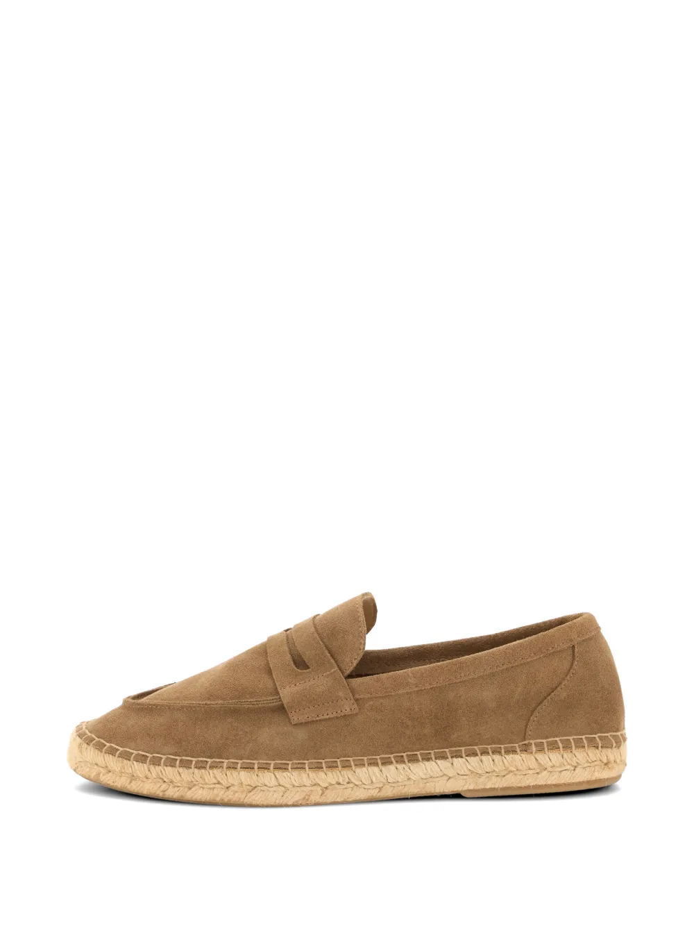 Boggi Milano Tellin suède leren espadrilles Beige