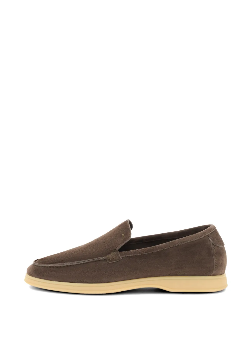 Boggi Milano Aria suede loafers Bruin