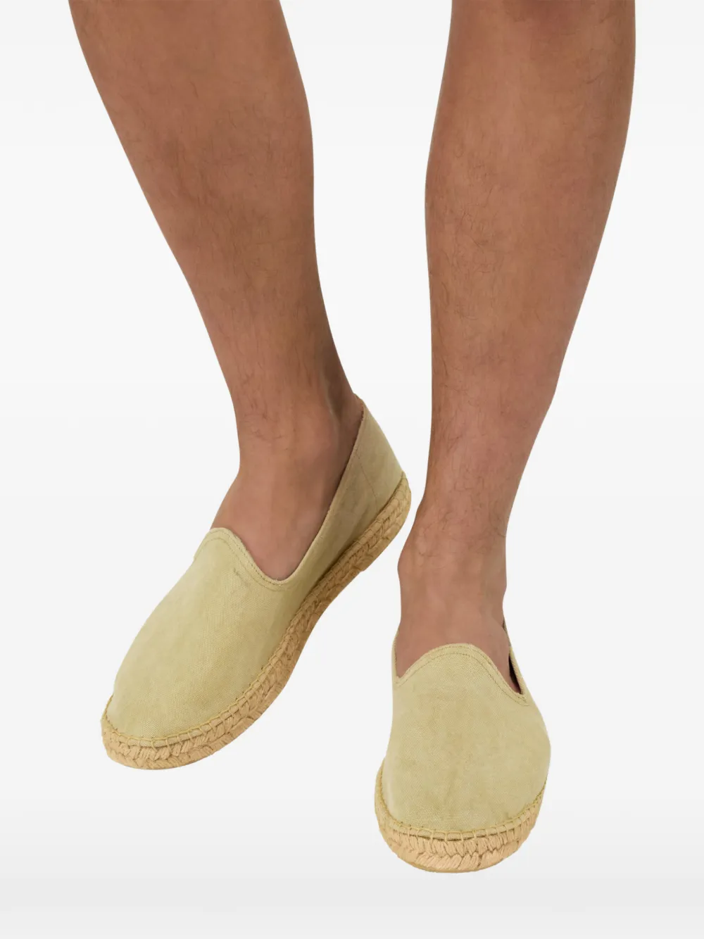 Boggi Milano Tellin espadrilles met gewassen effect Beige