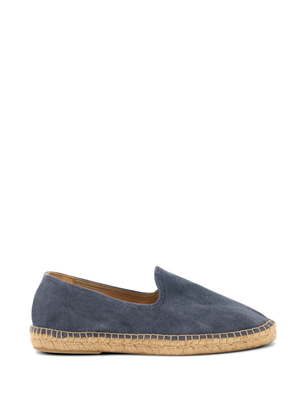 Boggi Milano Canvas espadrilles met gewassen effect Blauw