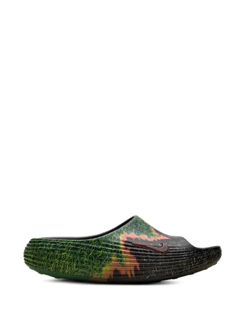 Nike ReactX Rejuven8 grass-print slides