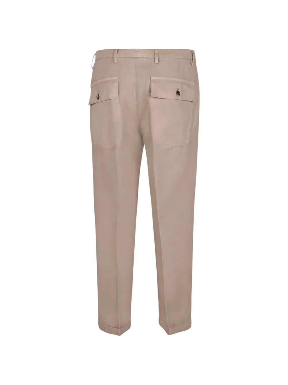Dell'oglio Louis broek met klepzak en knoop Beige