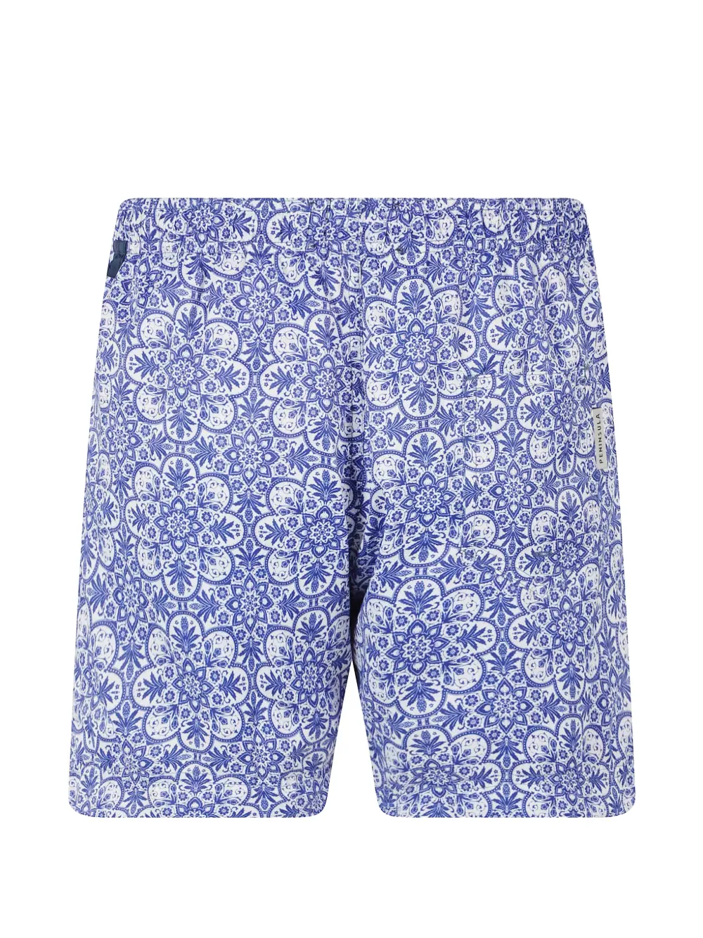  Peninsula Swimwear Bañador Marettimo Con Mosaico Estampado - Azul 