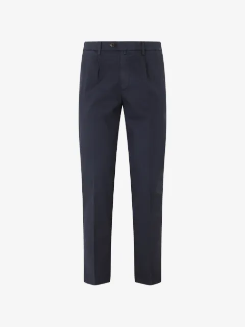 Briglia 1949 pantalon slim à design plissé