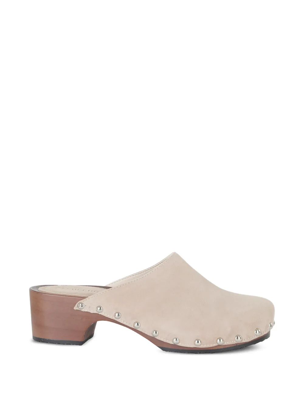 Superga Mules con borchie - Toni neutri