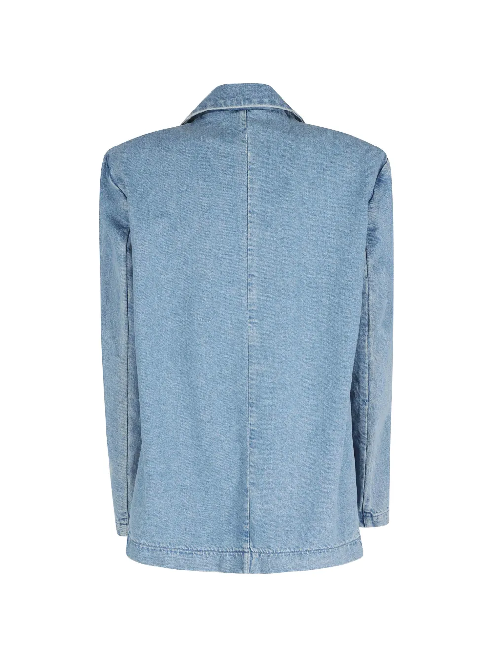 Federica Tosi Blazer met open voorkant Blauw