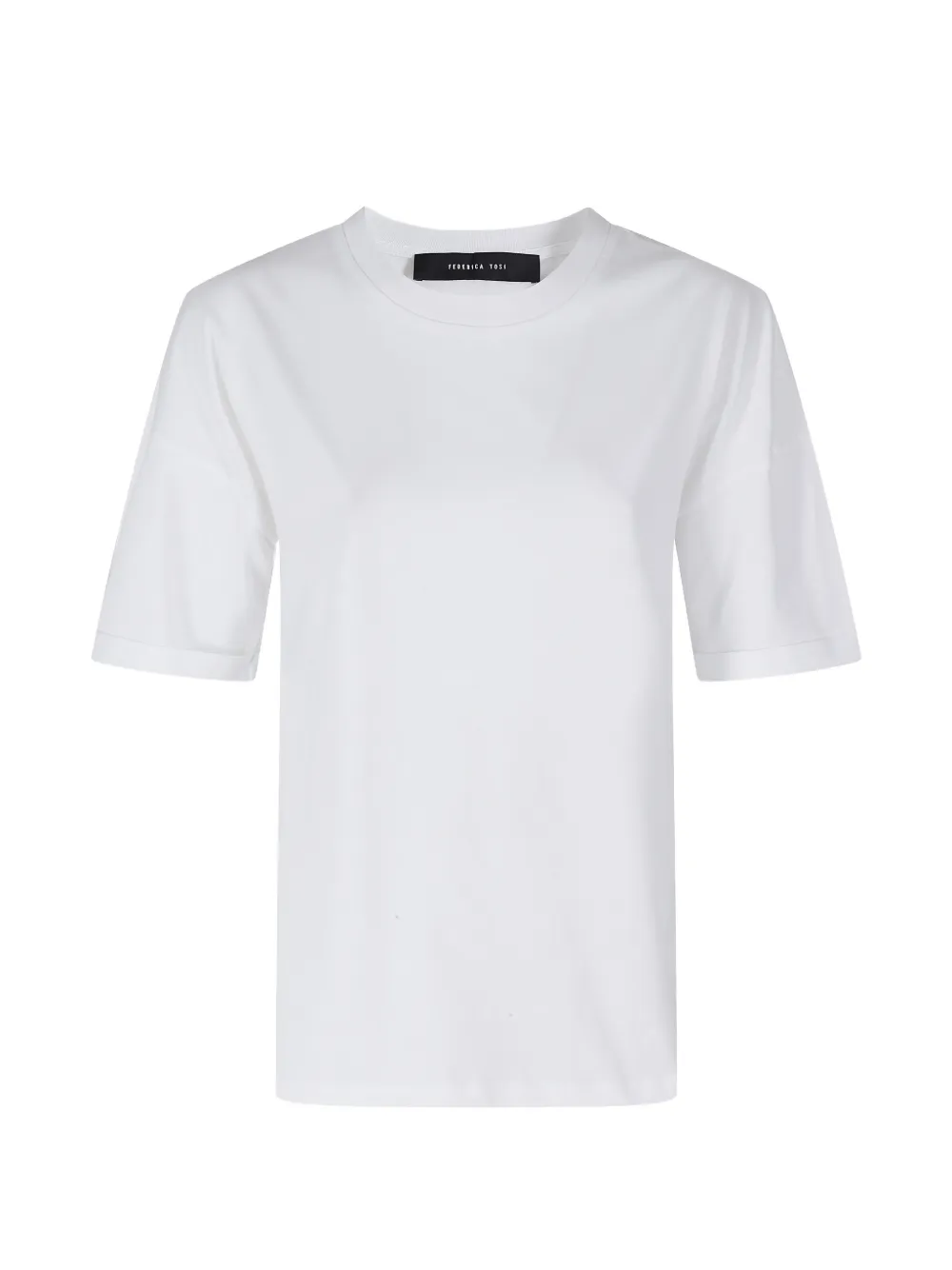 Federica Tosi crew-neck T-shirt - Bianco