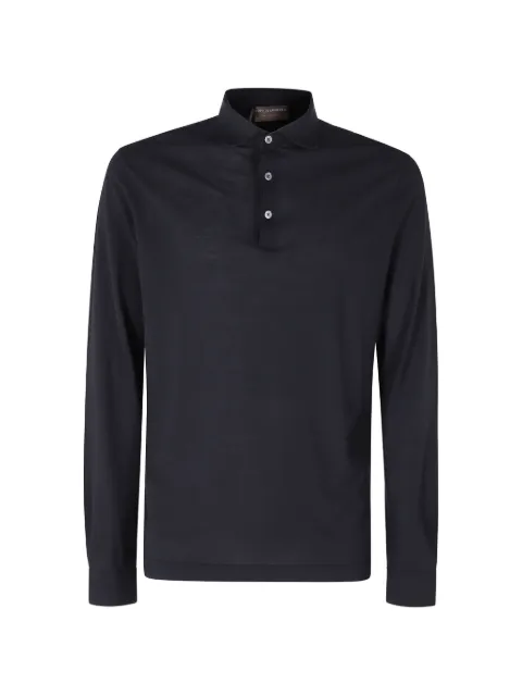 Filippo De Laurentiis playera tipo polo manga larga