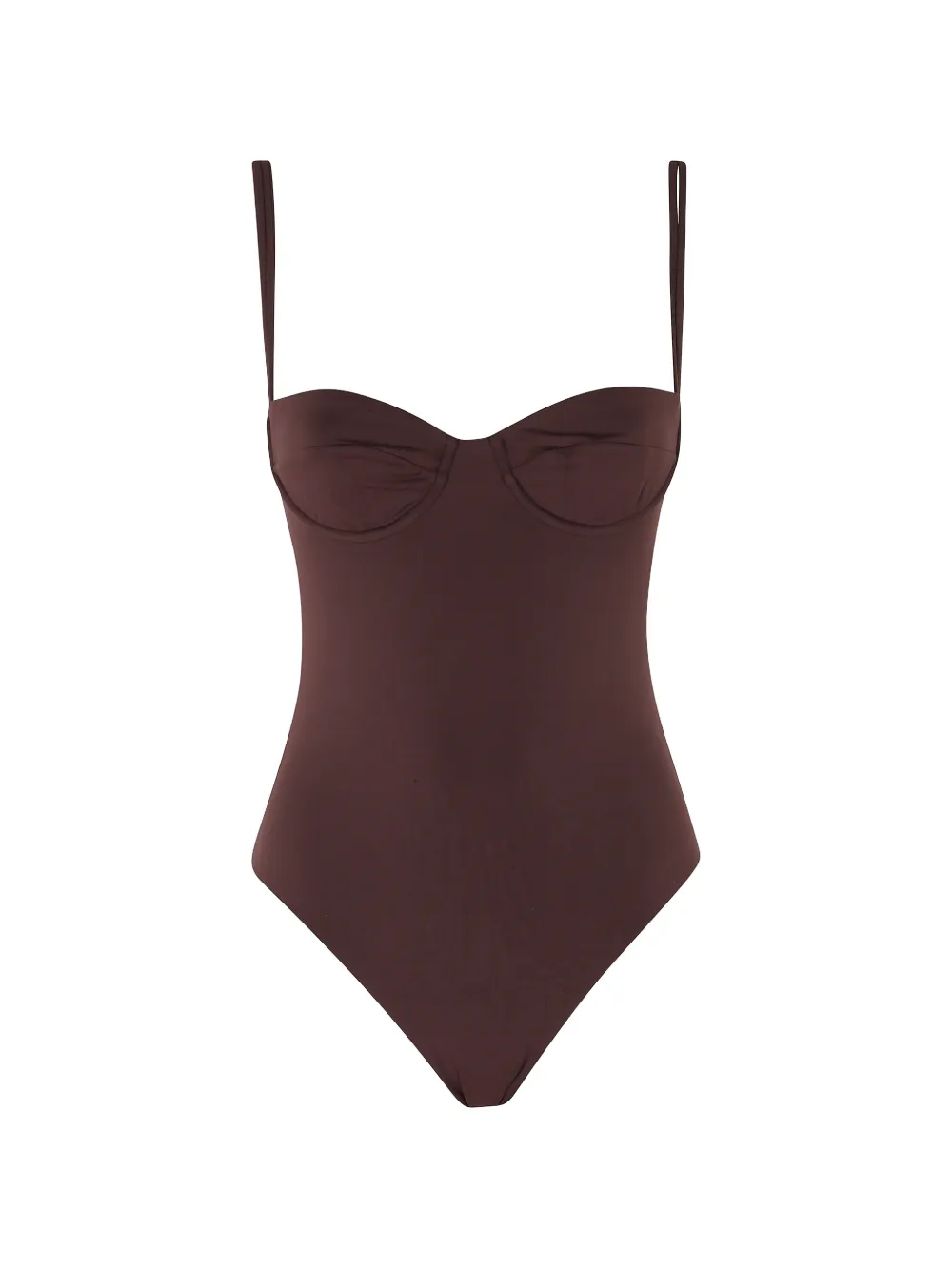 Federica Tosi underwired swimsuit - Marrone