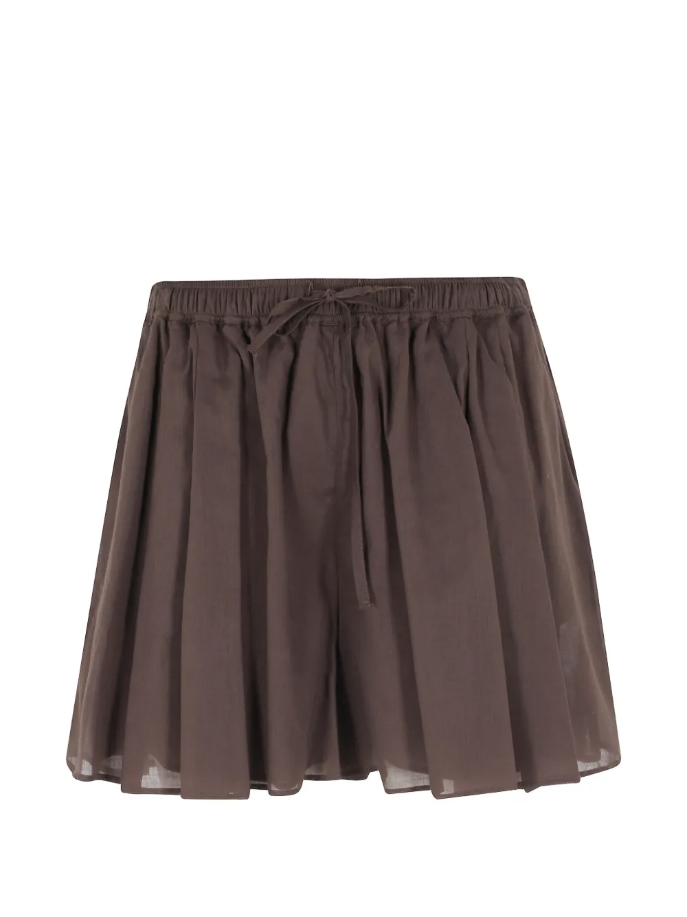 Federica Tosi drawstring shorts - Marrone