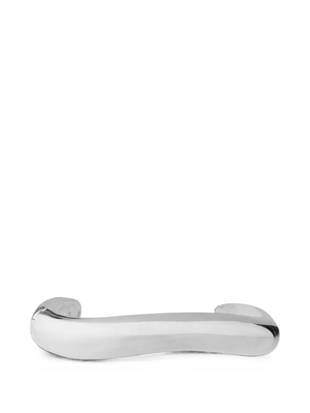 Federica Tosi Wave sculptural choker necklace - Argento