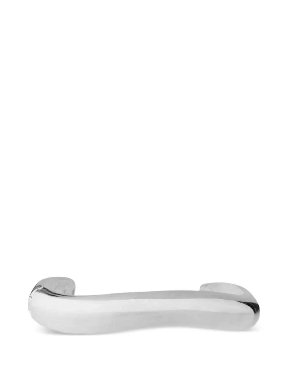Federica Tosi Wave sculptural choker necklace - Argento