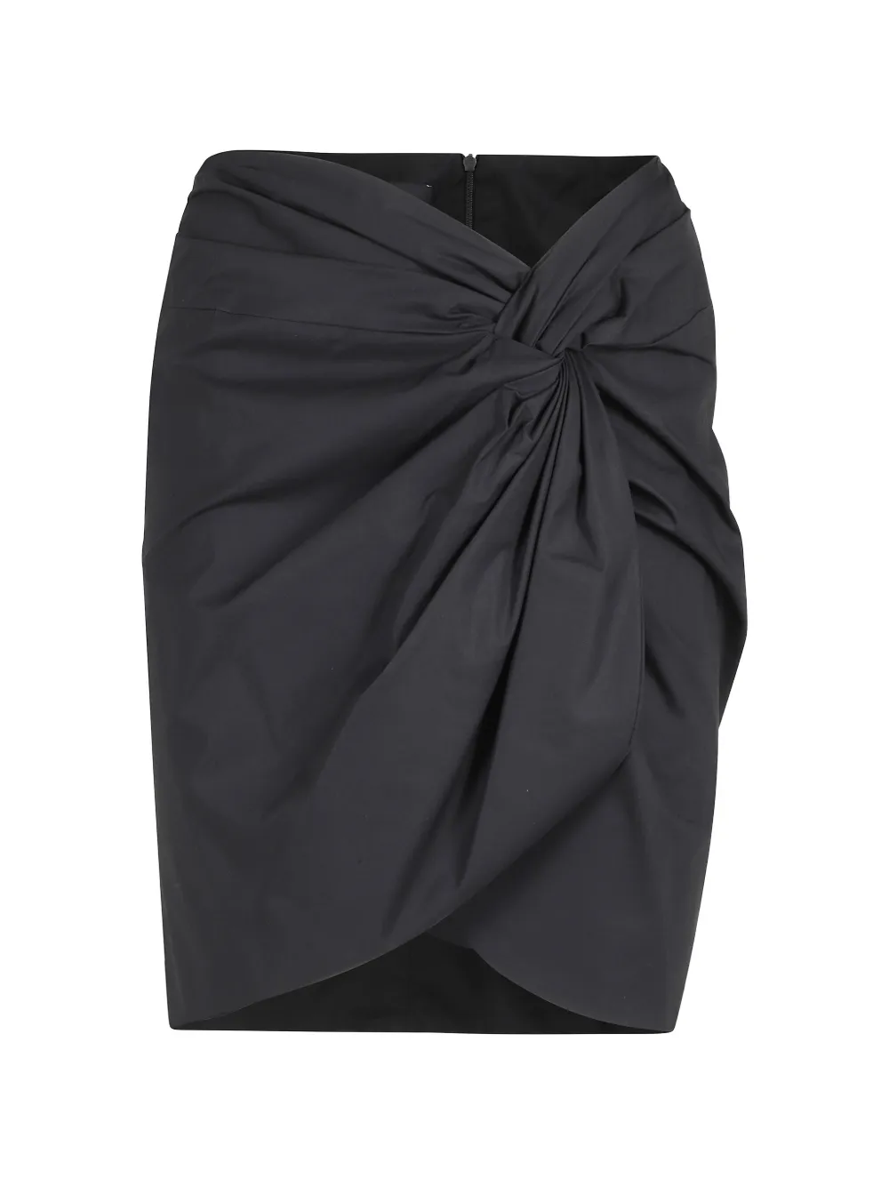 Federica Tosi knot-detail mini skirt - Schwarz