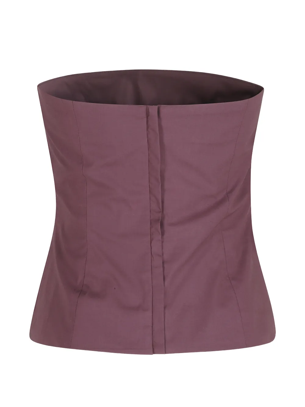 Federica Tosi strapless bustier top - Viola