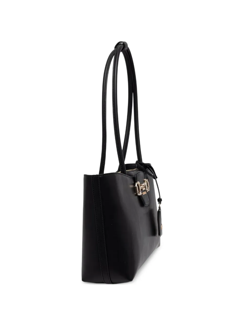 GUESS USA Shopper met horsebit detail Zwart