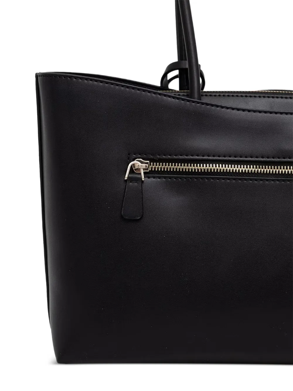 GUESS USA Shopper met horsebit detail Zwart