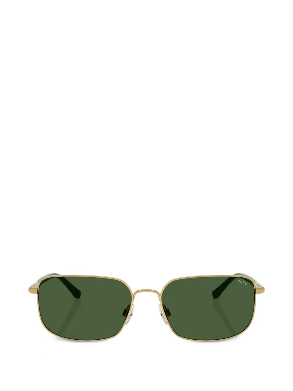 Polo Ralph Lauren rectangle-frame sunglasses - Oro