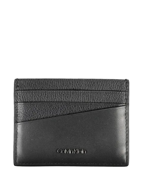 Calvin Klein grained leather cardholder