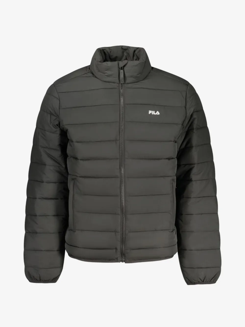 FILA 퀼팅 로고 프린트 자켓