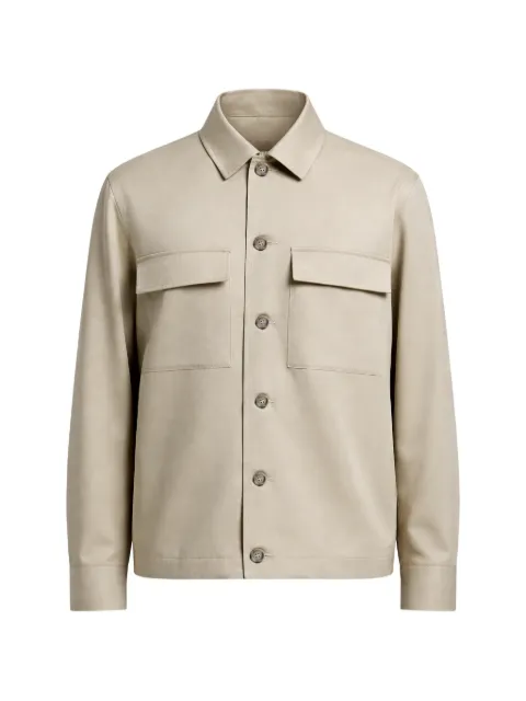 Peserico patch-pocket overshirt