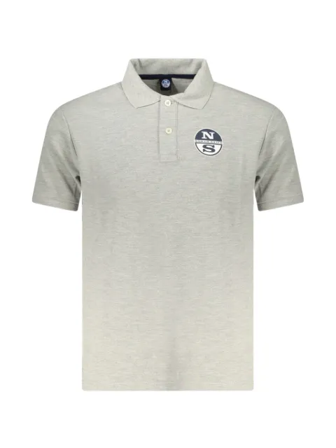 North Sails logo-patch polo shirt