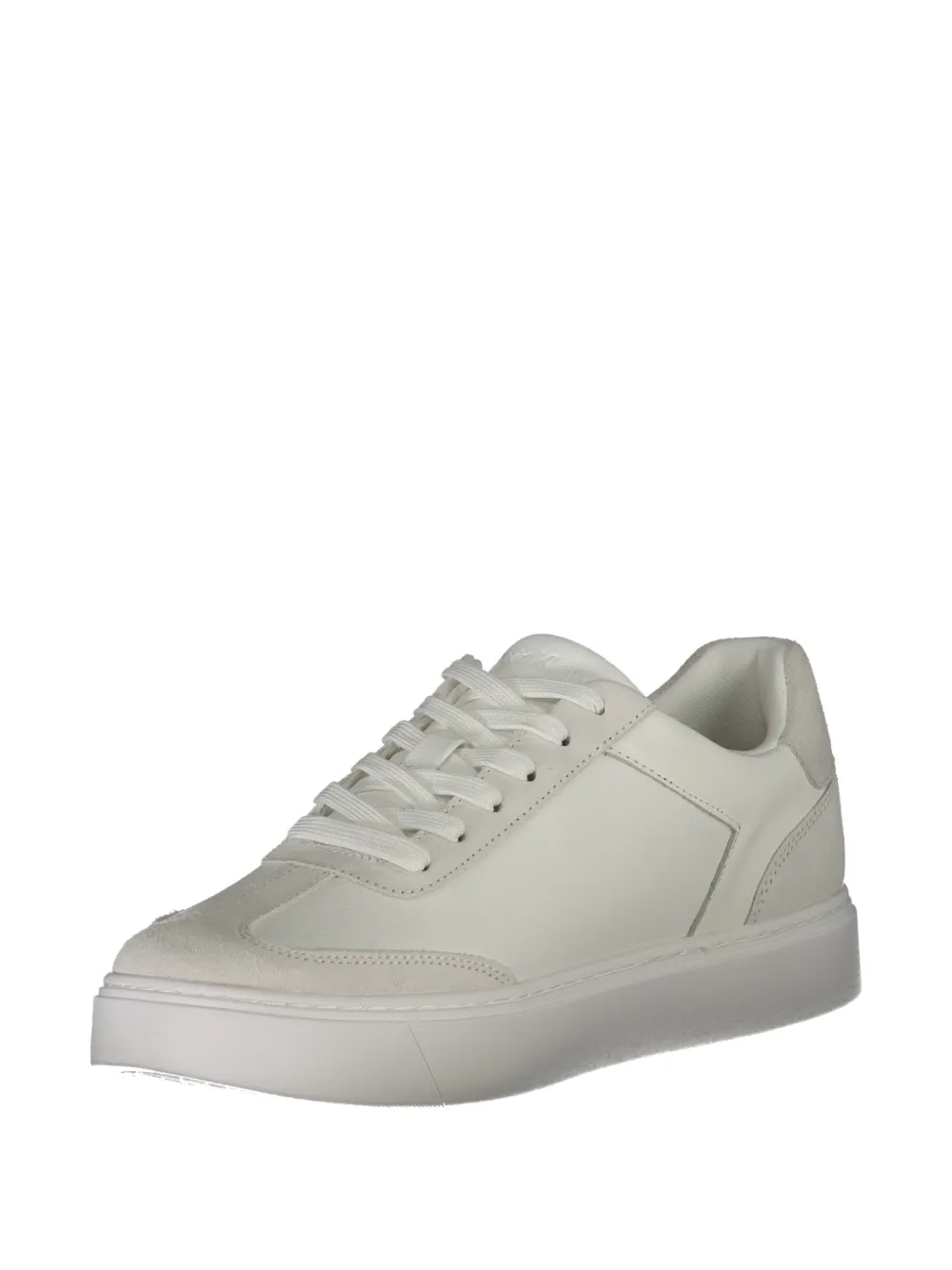 Calvin Klein panelled leather sneakers Wit