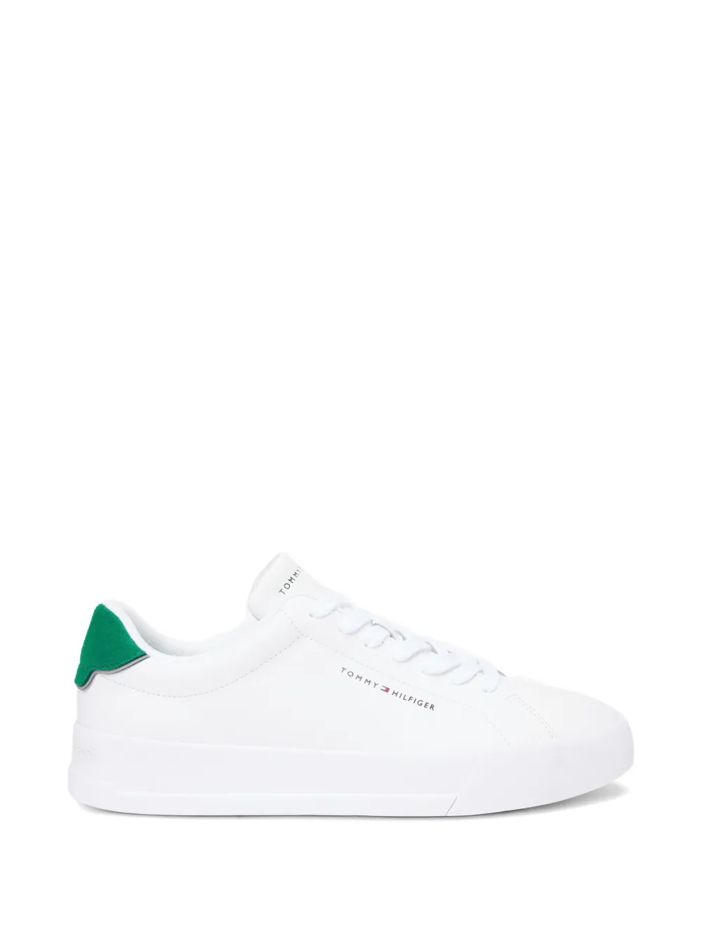 Tommy Hilfiger logo-print sneakers - Bianco
