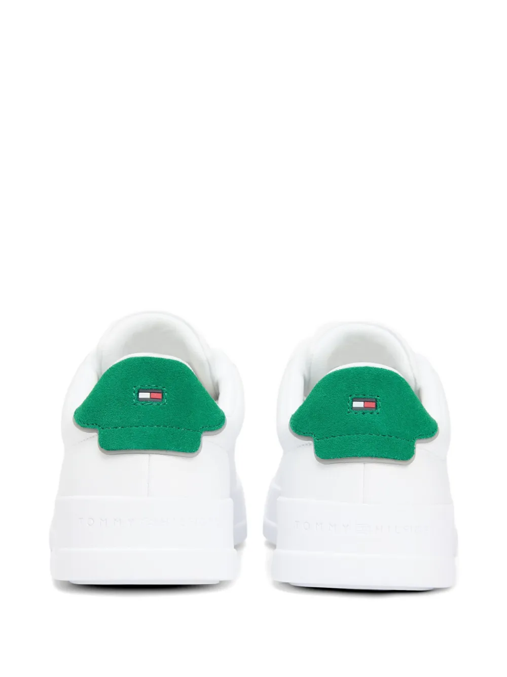 Tommy Hilfiger logo-print sneakers Wit