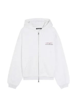Willy Chavarria ジップアップ パーカー | ホワイト | FARFETCH JP