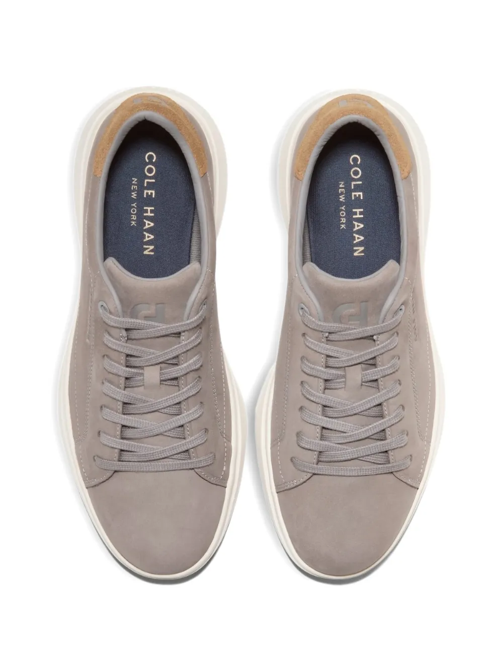 Cole Haan GrandPro Tennis II nubuck sneakers Grijs