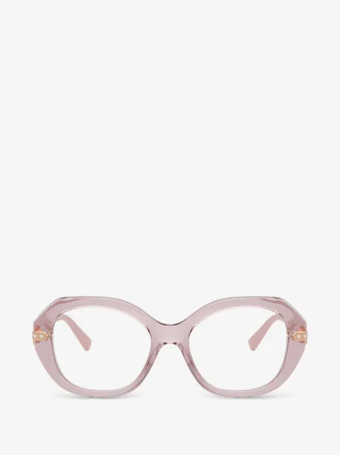 Vogue Eyewear geometric-frame embellished glasses