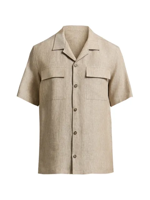 Peserico camp-collar shirt
