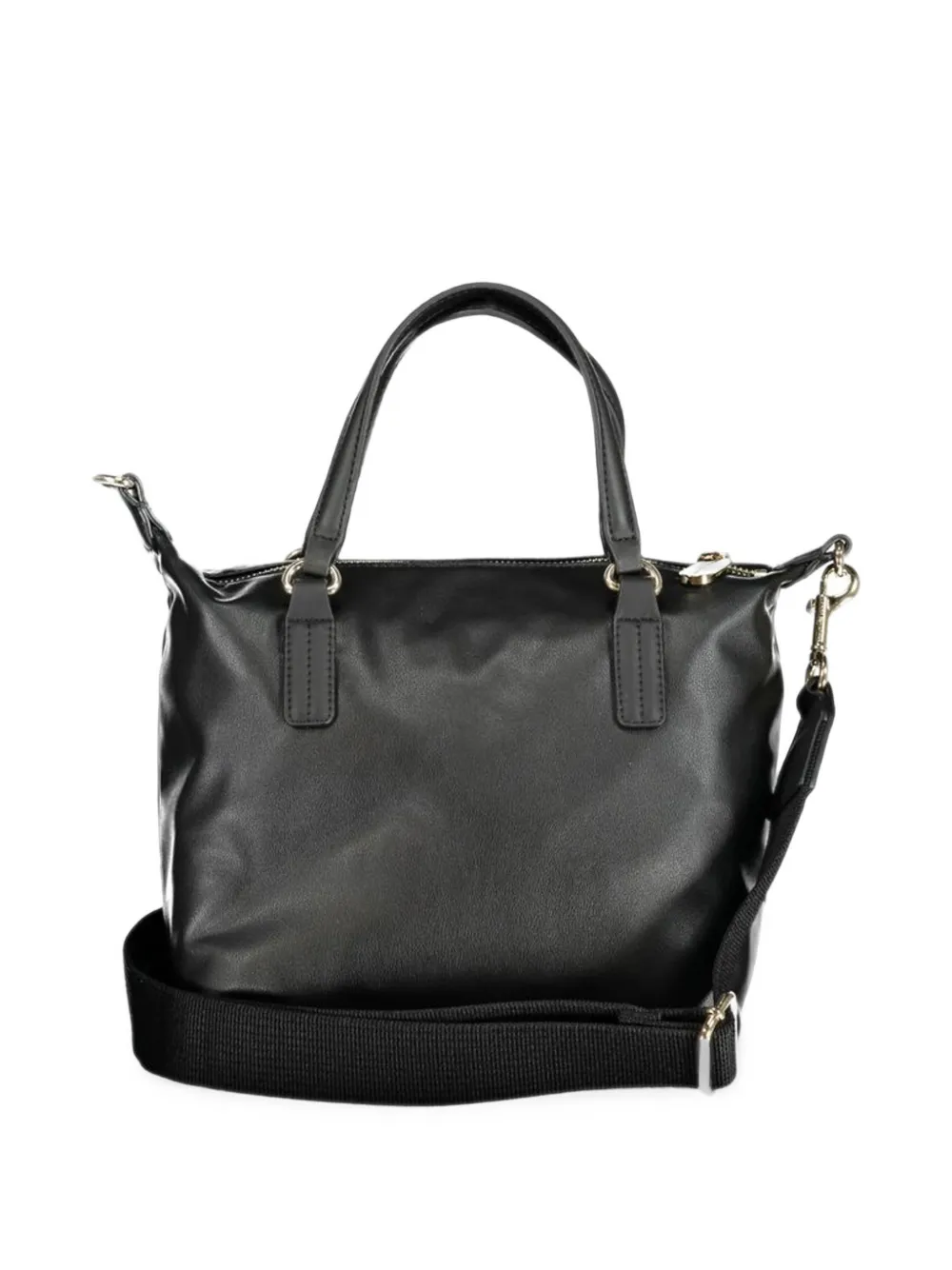 Tommy Hilfiger Heuptas met logoplakkaat Zwart
