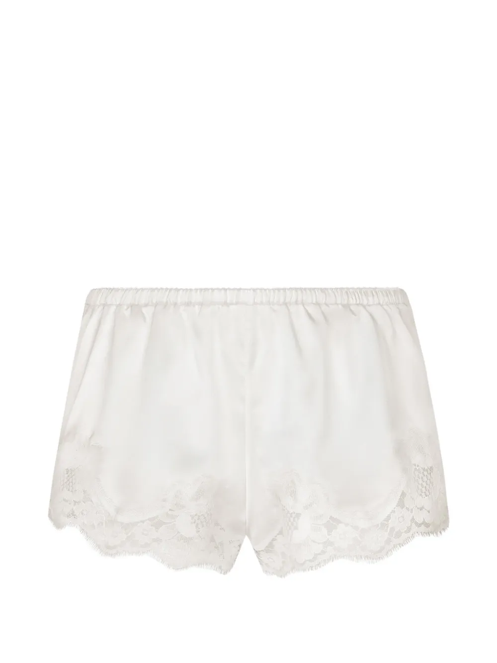 Dolce & Gabbana Pyjama met kanten afwerking Wit