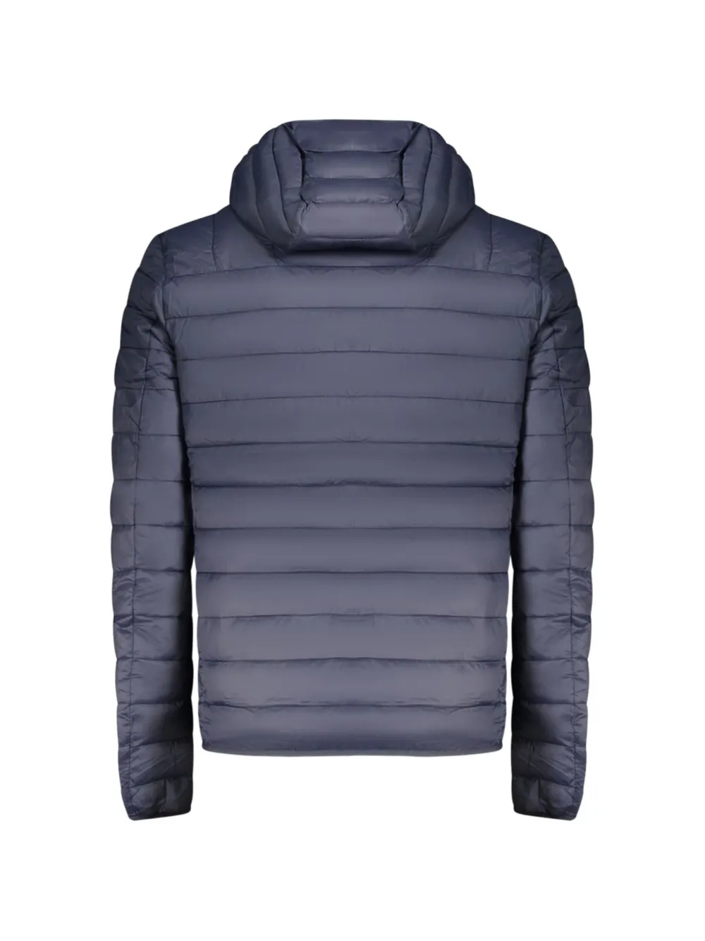 Cavalli Class Gewatteerd jack met horizontale stiksels Blauw