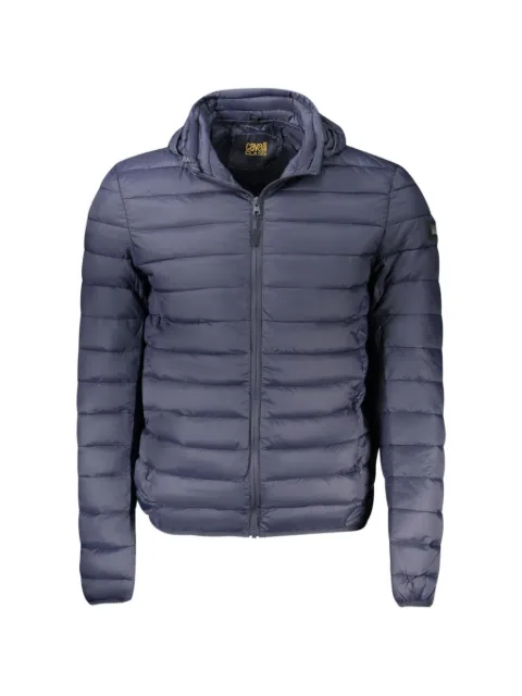 Cavalli Class padded horizontal-quilting jacket