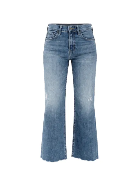 ASKK NY distressed wide-leg jeans