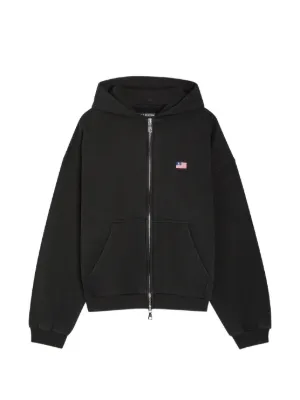 AMIRI ジップアップ パーカー | ブラウン | FARFETCH JP