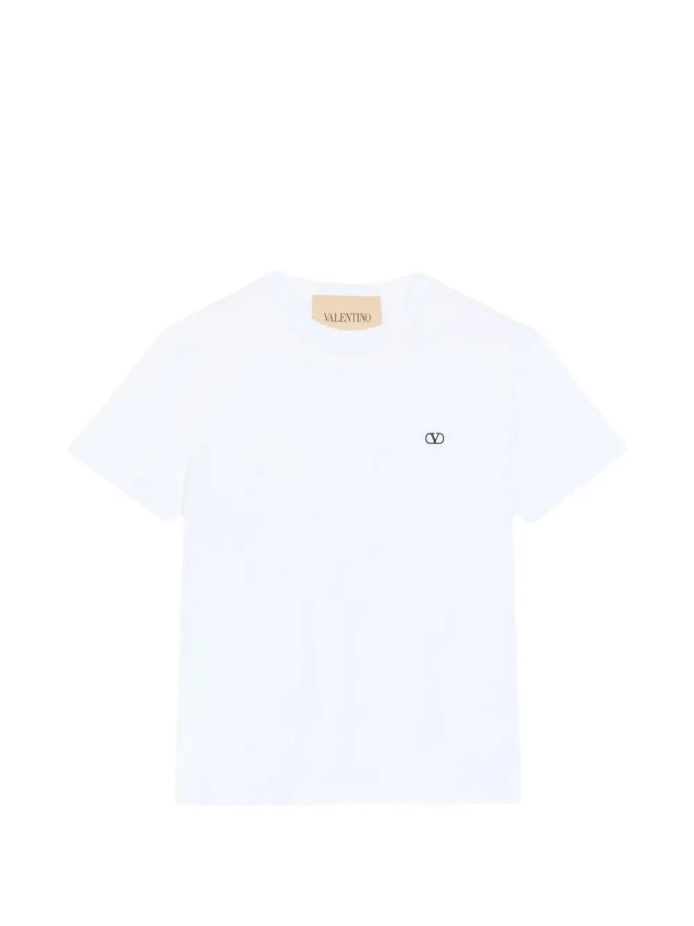 Valentino Garavani logo embroidered T-shirt - Bianco