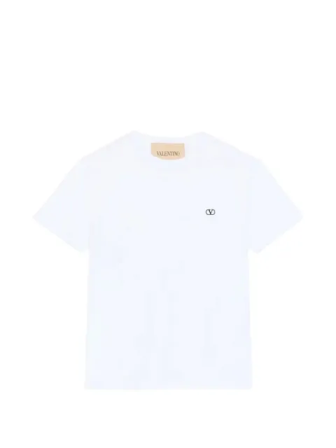 Valentino Garavani cotton T-shirt with VLogo embroidery