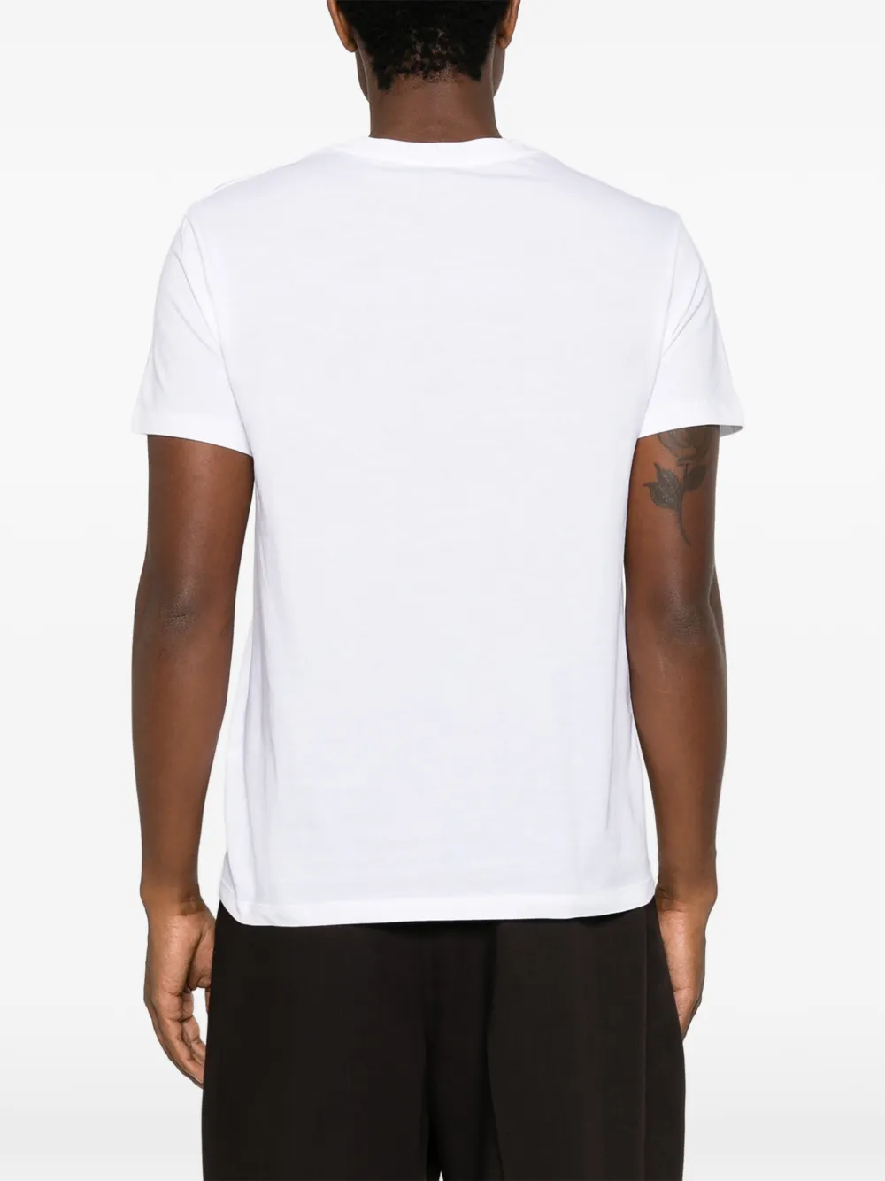 Valentino Garavani Katoenen T-shirt met VLogo-borduurwerk Wit