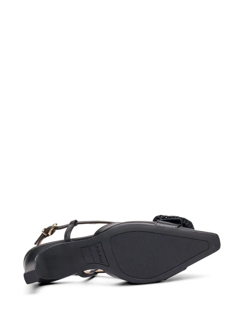 FRAU buckle-detail leather pumps Zwart