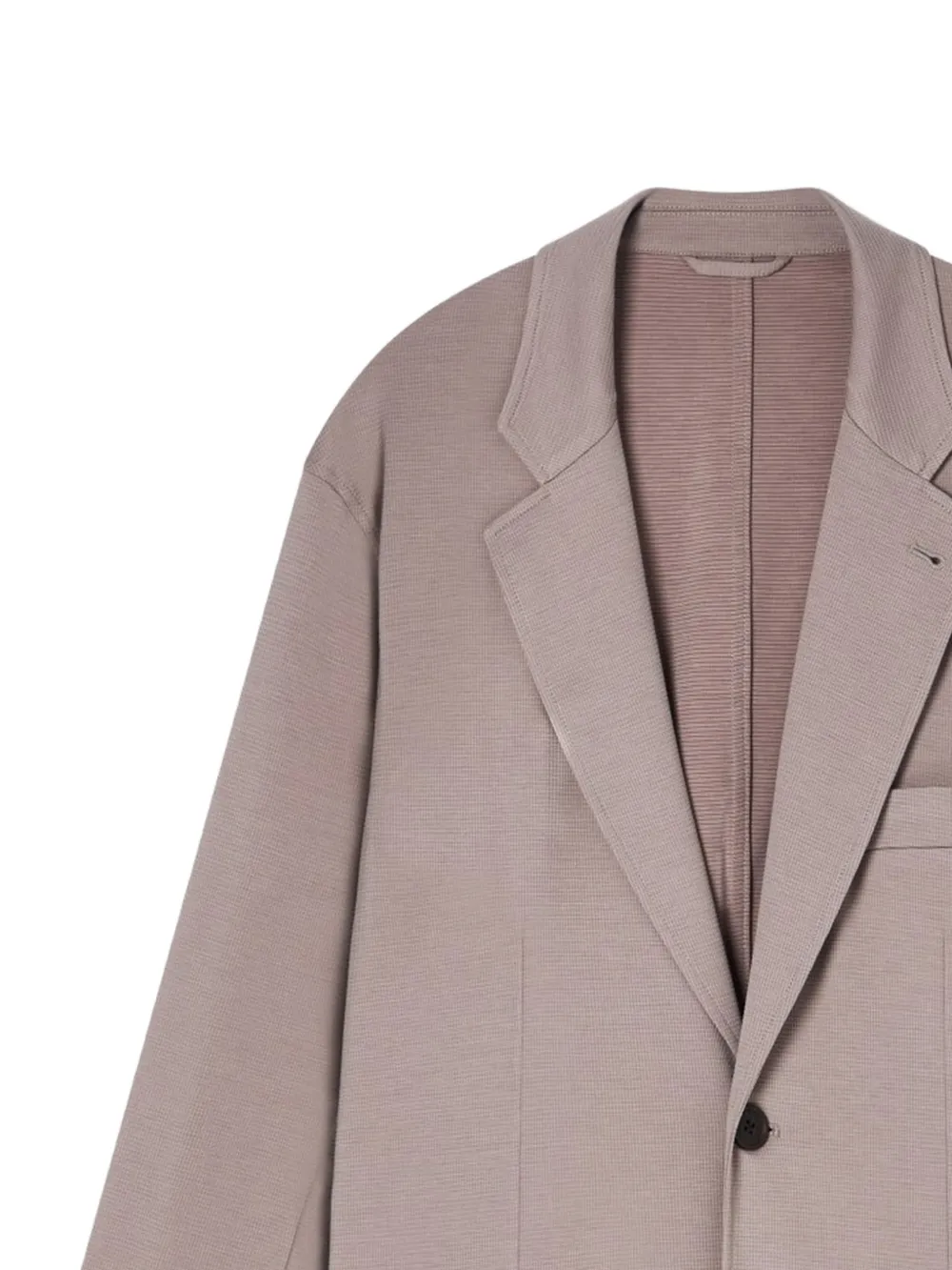Emporio Armani Blazer met enkele rij knopen Grijs