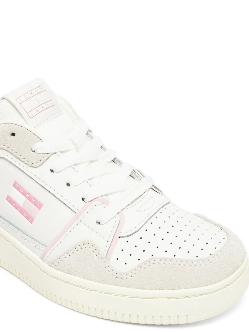Tommy Hilfiger perforated panelled sneakers Wit