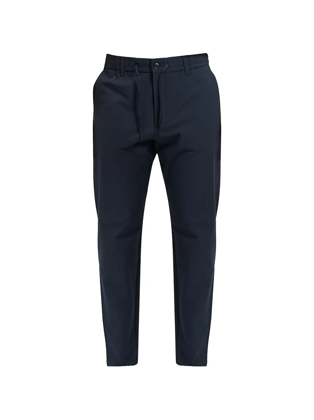 BOSS drawstring tapered-leg trousers - Blau