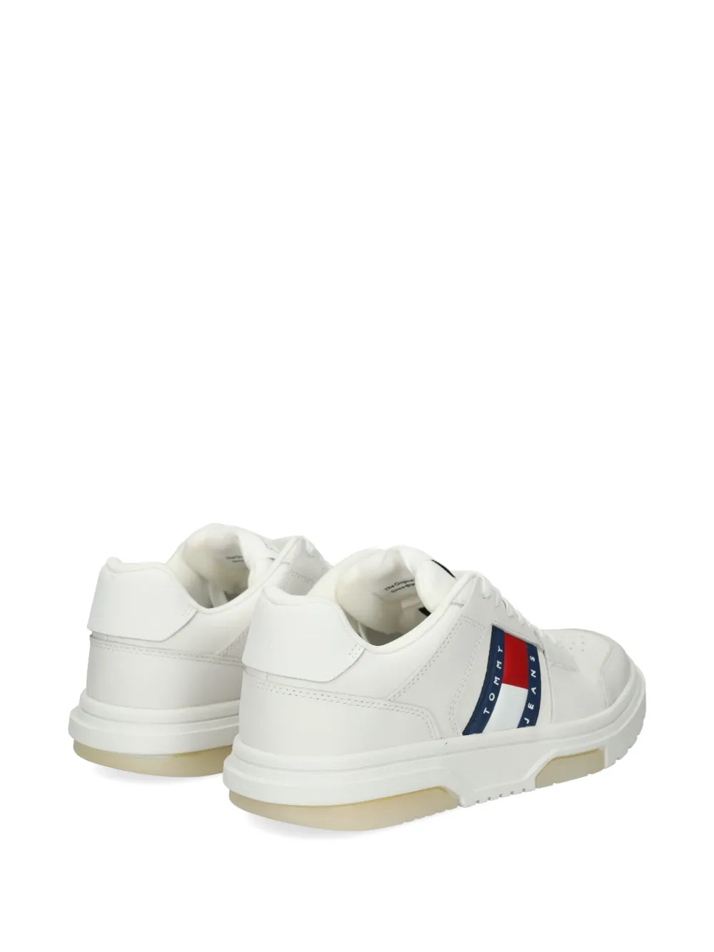 Tommy Hilfiger panelled perforated sneakers Wit